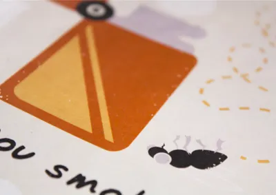 What are you smoking? illustration smoke texture