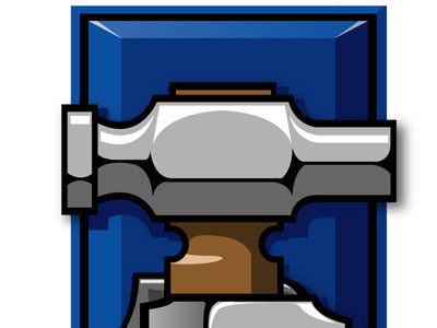 Laboratory Logo hammer laboratory logo