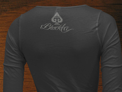 Black Ace Back Mockup ace black card mock mockup shirt woman