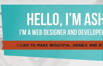 J49 website header blue grunge orange texture