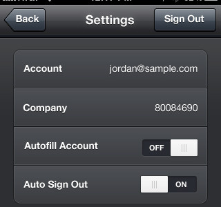 Settings iphone ui ux