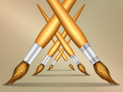 Paint Brush Icon 2011 brush design dock icon icon icons paint brush replacement