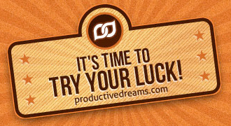 Productivedreams Contest badge contest retro vintage