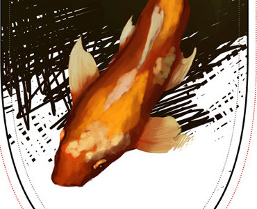 Koi Fishskateboard firsh koi skateboard