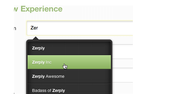Auto Suggest