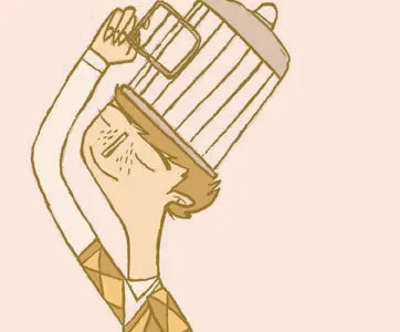 Boy boy illustration vintage