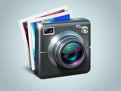 iPhoto icon startup branding