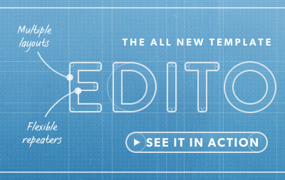 Now with CTA brandon grotesque call to action campaign monitor editor fs sammy gibson