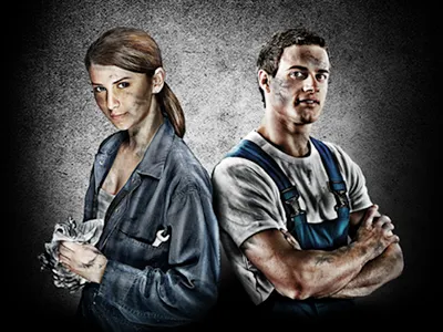 Mechanics KeyVisual alex alexander wende alexwende art direction direction dirt keyvisual mechanics photoillustration photoshop visual wende