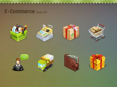 Just icons e commerce egoraz icon set