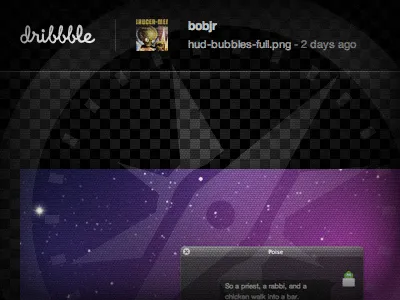 Dribbble Viewer css3 dribbble safari extension viewer