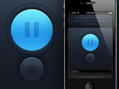 Basetrack app basecamp iphone retina ui