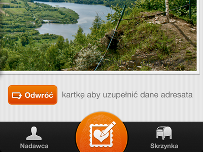Pocztowka app iphone
