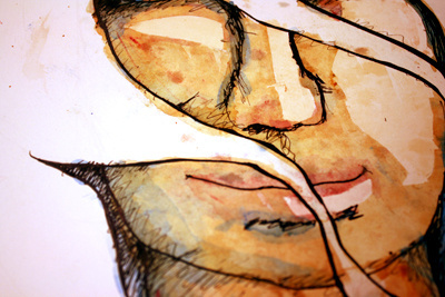 Totally Respectable Musician Portrait illustration musician portrait water colors