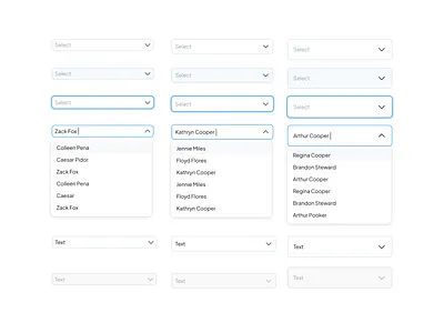 Figma dropdown UI design template accordion active app design design system dropdown expand expanded figma templates ui ui kit