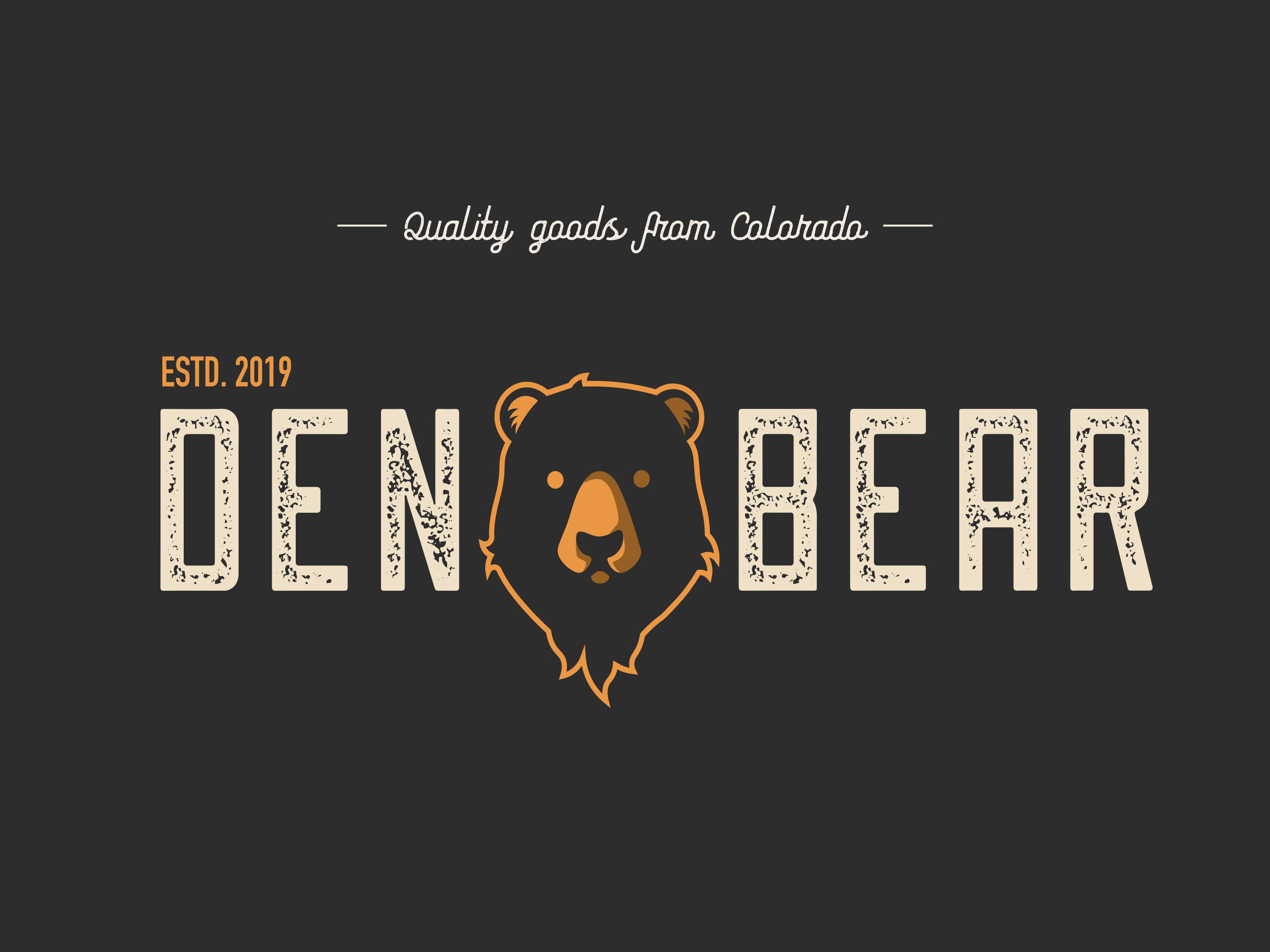 DenBear Animated logo after effects animation branding design graphic design illustration logo