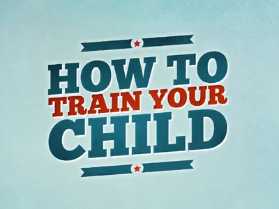 How To Train Your Child chunk five church multiply texture typography