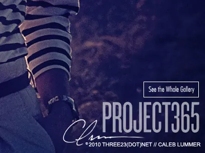 Project 365 Site arizona knockout photography portfolio typography