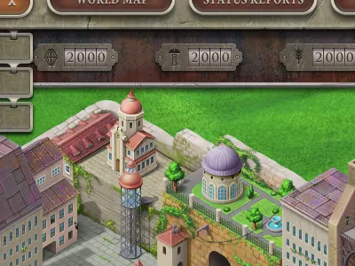 Aiwars aiwars game interface photoshop steampunk