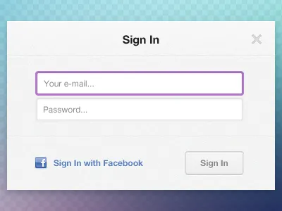 Login modal window form login modal sign in simple ui window