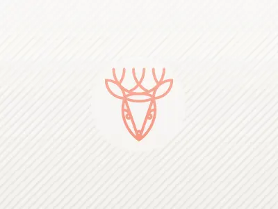 Forest Life - Deer Wallpaper deer download goodie icon illustration iphone minimal simple wallpaper
