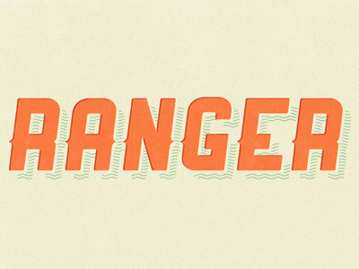 Ranger display face losttypecoop ranger type