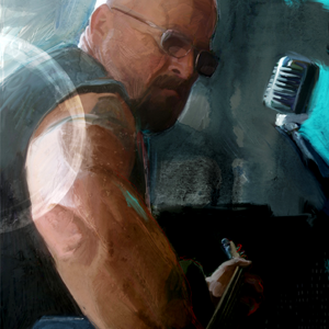 Portraits Man5 illustration portrait watercolor