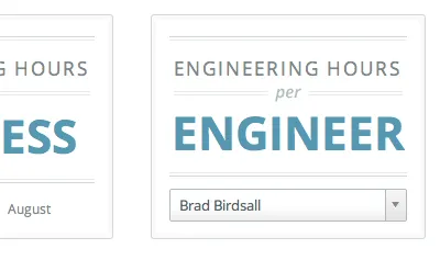 Report Selectors engineer ui white