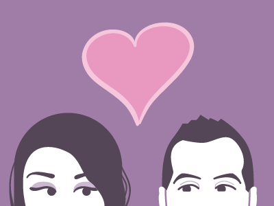 Mallory ♥ Tyler pink purple wedding