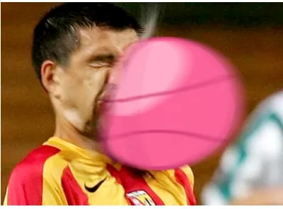 Dribbble Invite Contest basketballtotheface contest dribbble ouch