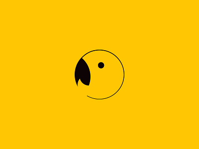 Bird Logo abstract animal bird brand circle colorful concept design geometric graphic icon logo logotype minimal modern parrot style yellow