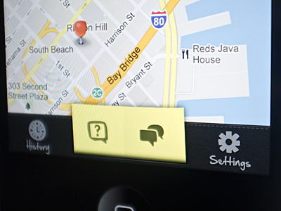 Post-it app custom icons ios iphone post it postit realistic ui