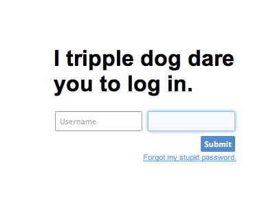 Login gif jquery login