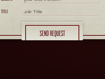 The Crafted - Receipt Animation Test animation button form receipt request send ticket