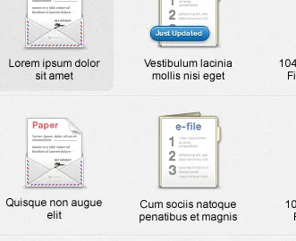 Document Icons document fireworks folder icons