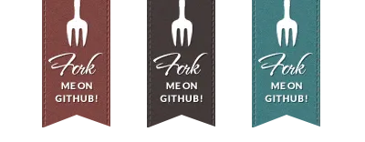 Fork me on GitHub! github web