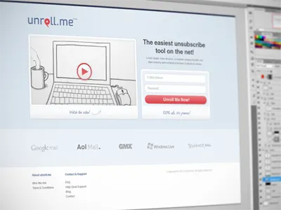 Web Service Website / Homepage blue design homepage interface red ui website