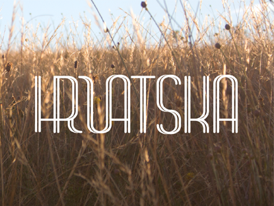 HRVATSKA croatia custom type lettering michael spitz michaelspitz photo photography travel type typography