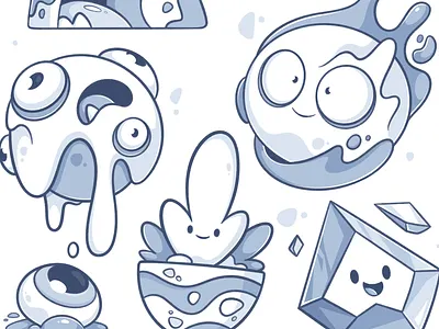 Doodles 2d art artwork character character design cute design digital art doodles draw drawing fun game design illustration illustrations illustrator process sketch sketchbook vector