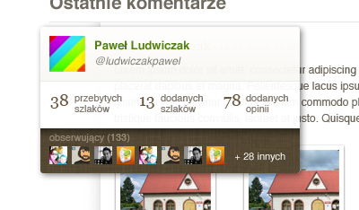 Profile Hover card profile