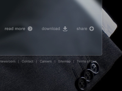 Rogers & Cowan Homepage Designs blur homepage mockup web design