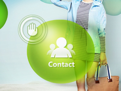 Kinect Project app hand icon kinect touch ui website