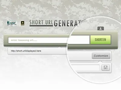 Army Short URL App w/ jQuery Effects (Live Demo) animations app effects form jquery jquery ninja warrior jquery soldier url