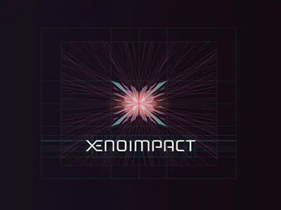 Xenoimpact Logo - Final Version bauru bitencourt brand brand identity branding brasil brazil breno breno bitencourt design design studio featured identidade de marca identidade visual identity impact logo logodesign logodesigner logotipo logotype visual identity x