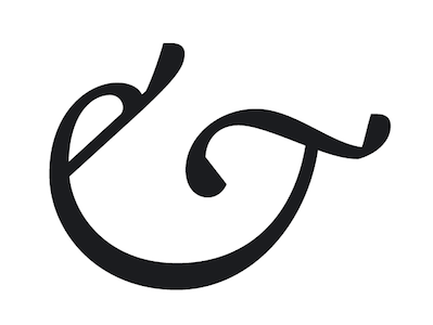Esperluette ampersand dupre esperluette font garamont xavier