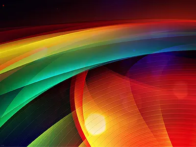 Radar Wallpaper abstract colors glow lights spectrum wallpaper