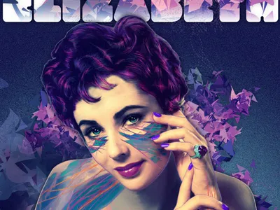 Liz actress alessandro pautasso elizabeth hollywood illustration kaneda kaneda99 liz taylor