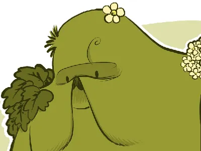 Swamp Thing cartoons comics illustration