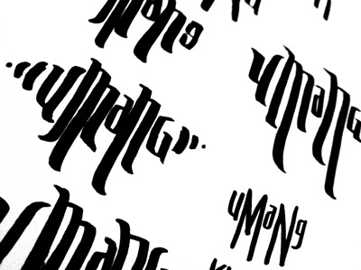 Sketch bookin' hand lettering paper ink sketchbook umang