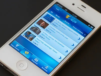 Hope Channel app channel hope interface iphone app news tv ui